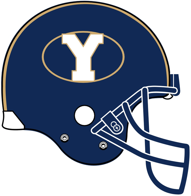Brigham Young Cougars 1999-2004 Helmet Logo DIY iron on transfer (heat transfer)